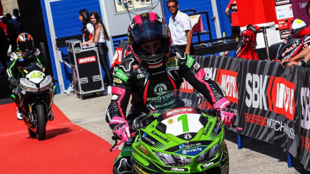 Ana Carrasco Provec Racing Kawasaki Supersport 300 WorldSBK MotoGP