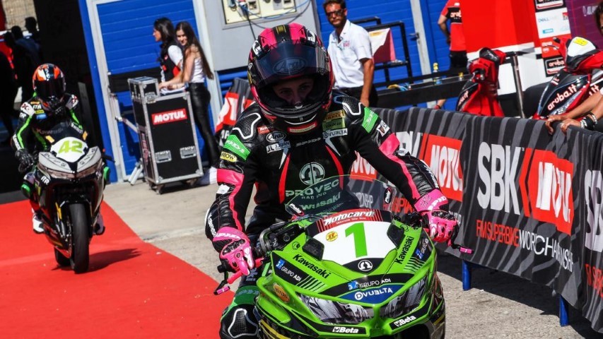 Ana Carrasco Provec Racing Kawasaki Supersport 300 WorldSBK MotoGP