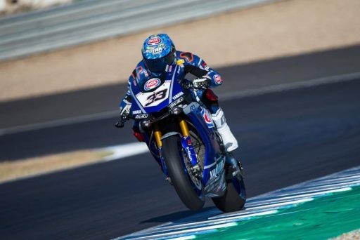 Marco Melandri GRT Yamaha Chaz Davies SBK Jerez