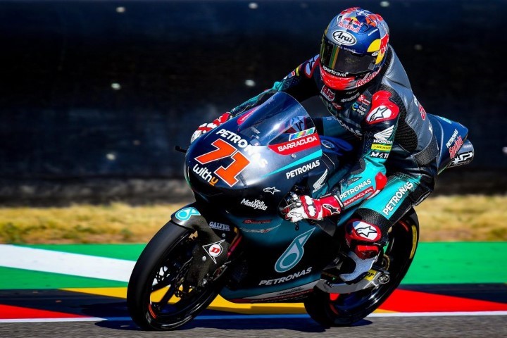 Ayumu Sasaki en Sachsenring