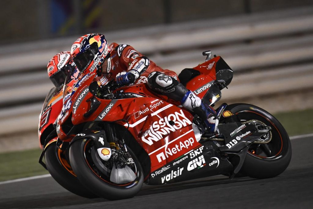 Andrea Dovizioso MotoGP spoiler Qatar