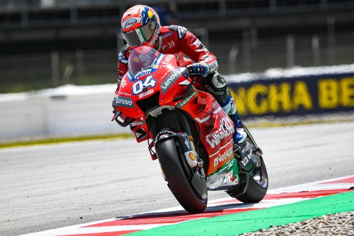 Andrea Dovizioso caídas