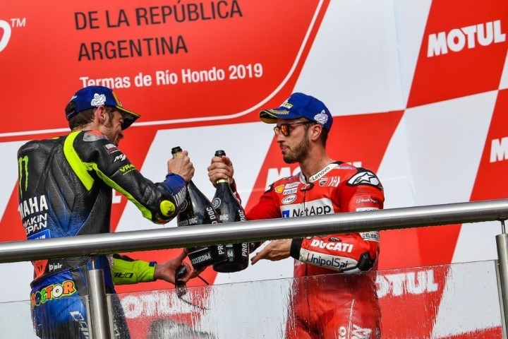 Dovizioso Rossi MotoGP