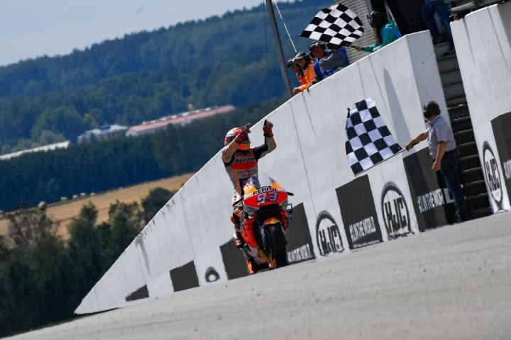 Santi Hernández Marc Márquez Honda MotoGP