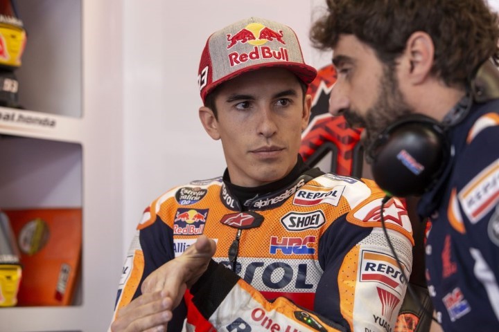 Santi Hernández Marc Márquez Honda MotoGP
