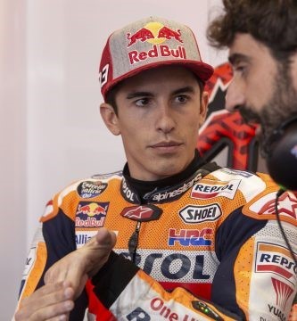 Santi Hernández Marc Márquez Honda MotoGP