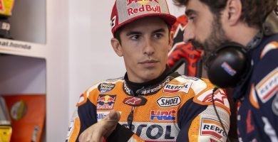 Santi Hernández Marc Márquez Honda MotoGP