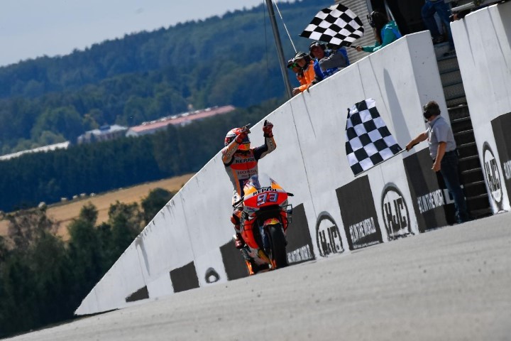 Santi Hernández Marc Márquez Honda MotoGP