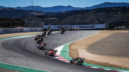 WorldSBK Laguna Seca Melandri Bautista Davies Rea