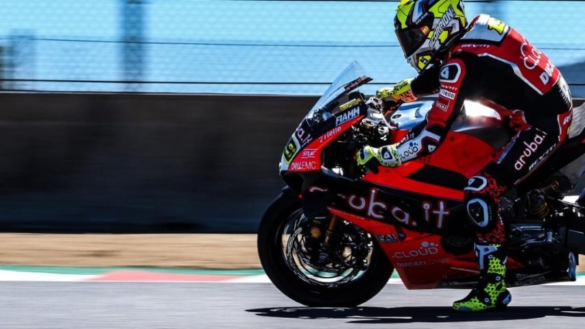 WorldSBK Laguna Seca Melandri Bautista Davies Rea