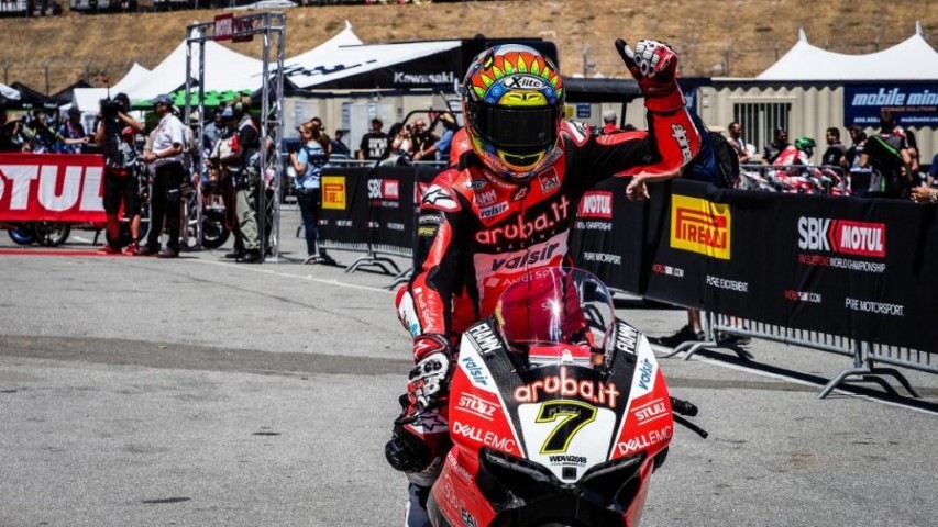 Jonathan Rea WorldSBK SBK Superbikes Álvaro Bautista Laguna Seca