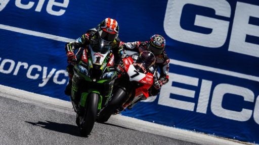 SBK Laguna Seca Jonathan Rea Chaz Davies Álvaro Bautista