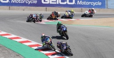 MotoAmerica Toni Elias Superbike Laguna Seca Garrett Gerloff Cameron Baubier Yamaha Suzuki