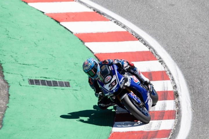 WorldSBK Laguna Seca Melandri Bautista Davies Rea