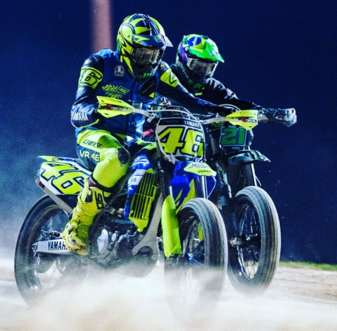 Franco Morbidelli Valentino Rossi MotoGP rancho VR46 Academy