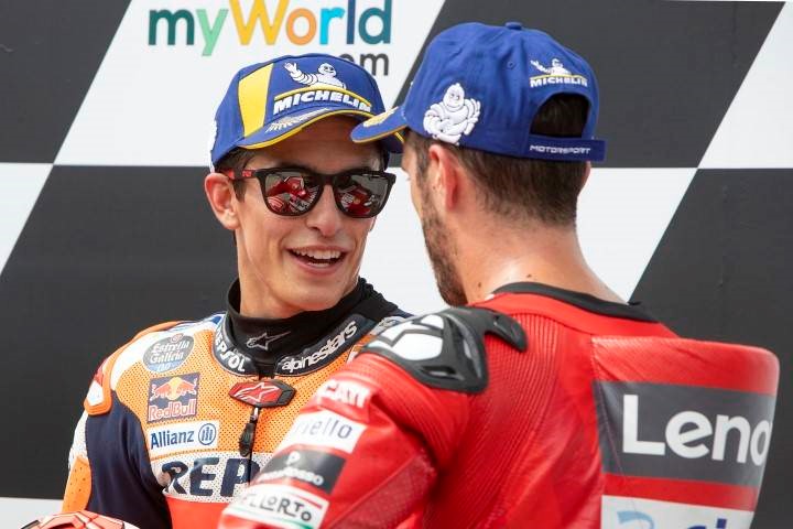 Márquez Dovizioso MotoGP