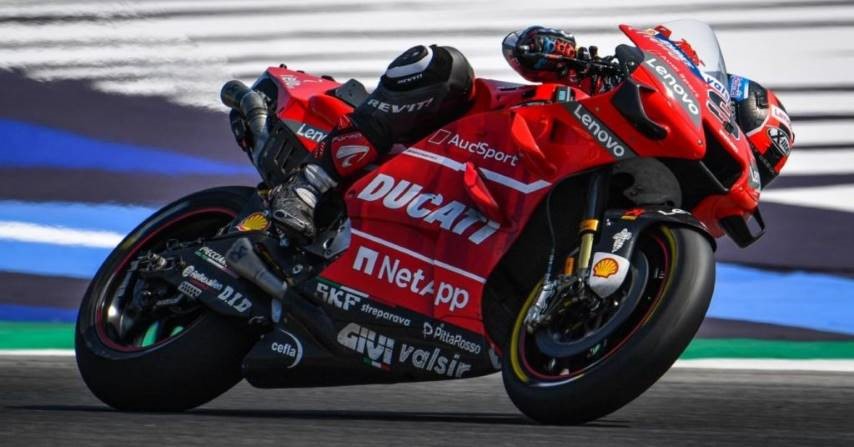 Petrucci Ducati Test Misano