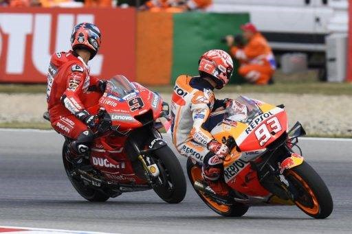 DAZN Márquez Petrucci MotoGP