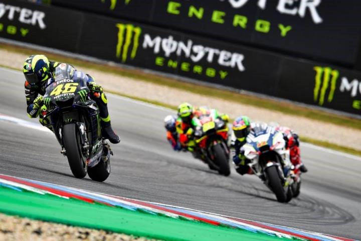 DAZN MotoGP Rossi Abraham Iannone