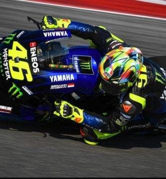 Rossi Yamaha Test Misano