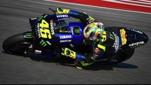 Rossi Yamaha Test Misano