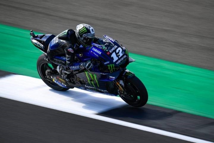 Maverick Viñales Yamaha MotoGP Test Misano