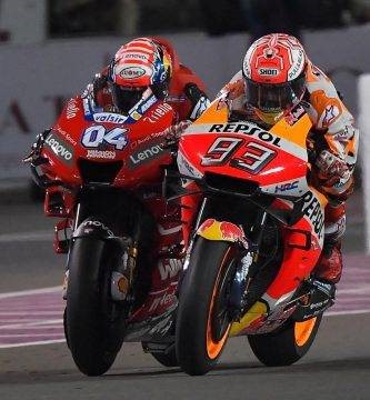 Andrea Dovizioso Marc Márquez Ducati MotoGP