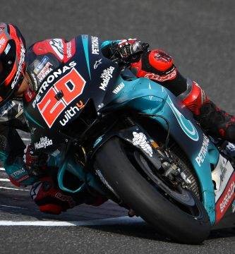 Fabio Quartararo en los test de Misano