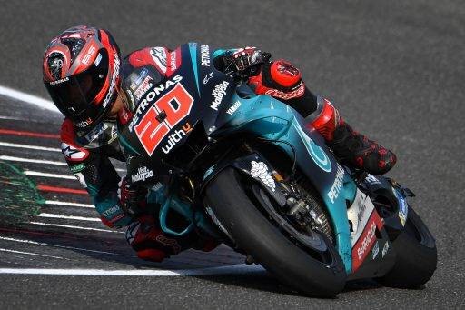 Fabio Quartararo en los test de Misano