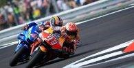 Marc Márquez Dovizioso Rins Silverstone MotoGP Repsol Honda