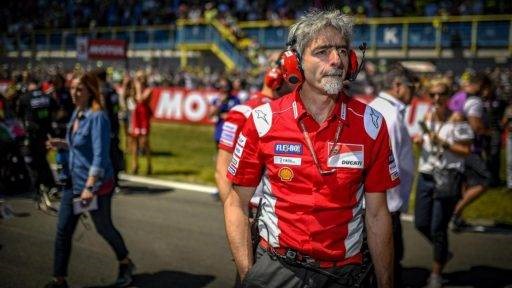 Gigi Dall'Igna Ducati MotoGP Dovizioso Miller Lorenzo