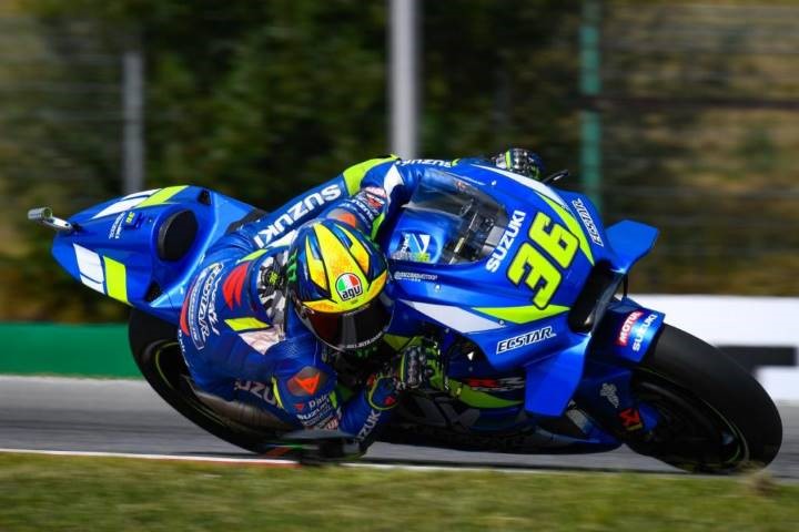 Joan Mir Álex Rins Brno Suzuki