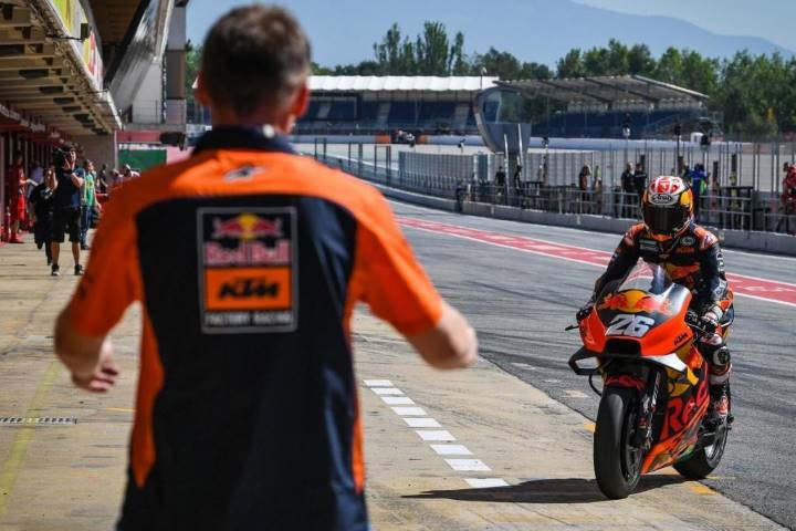 Dani Pedrosa Pol Espargaró KTM test Misano