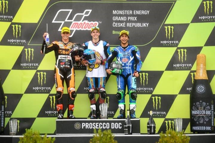 Álex Márquez Di Giannantonio Bastianini Brno Moto2