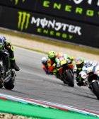 Valentino Rossi Marc Márquez Álex Rins neumáticos