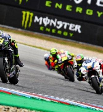 Valentino Rossi Marc Márquez Álex Rins neumáticos