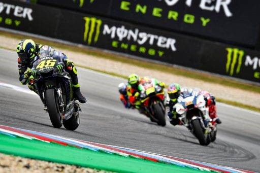 Valentino Rossi Marc Márquez Álex Rins neumáticos