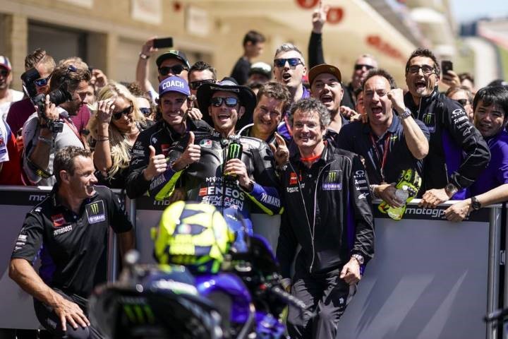 Idalio Gavira con Valentino Rossi 