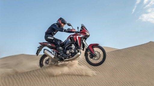 Africa Twin dándolo todo