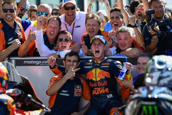 KTM Pol Espargaró Zarco Kallio Dani Pedrosa Pol Espargaró KTM MotoGP Aragón Tailandia