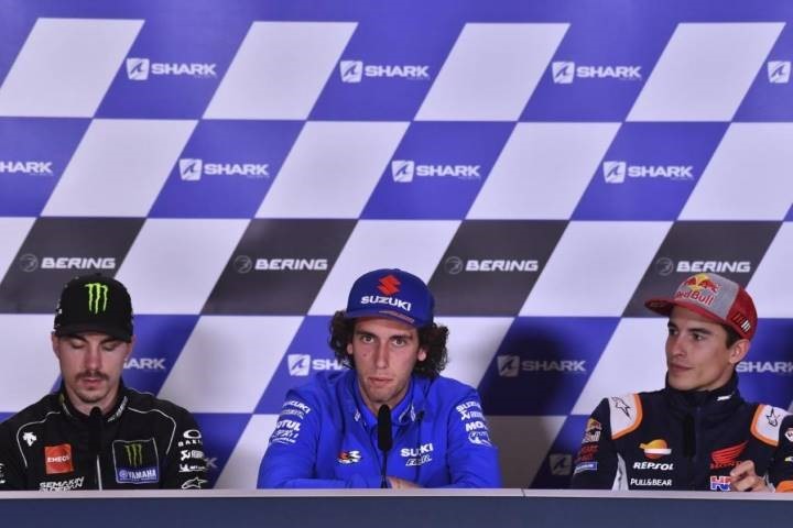 Márquez Rins Viñales MotoGP