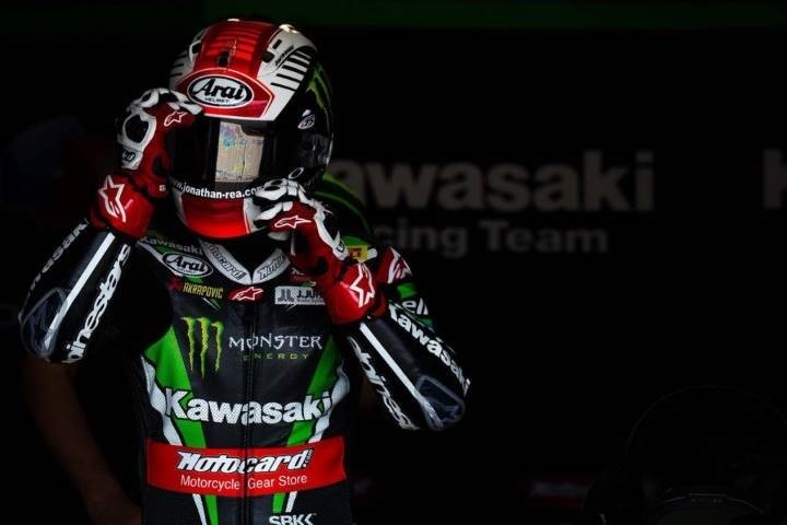 Jonathan Rea SBK Magny-Cours Kawasaki