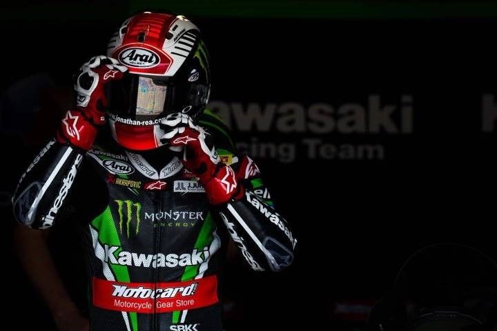 Jonathan Rea SBK Magny-Cours Kawasaki