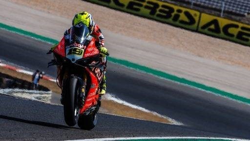 Álvaro Bautista CHaz Davis Ducati Jonathan Rea Portimano SBK
