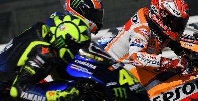 Marc Mrquez Valentino Rossi Misano
