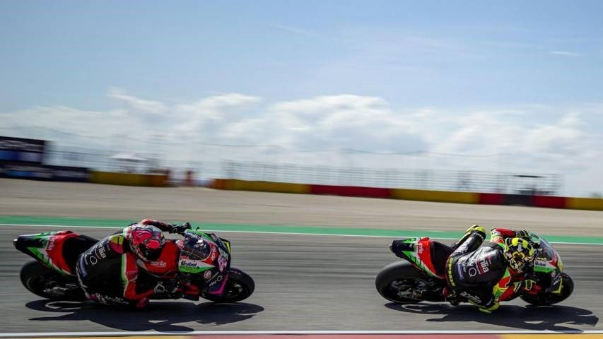 Aleix Espargaró Andrea Iannone Aprilia