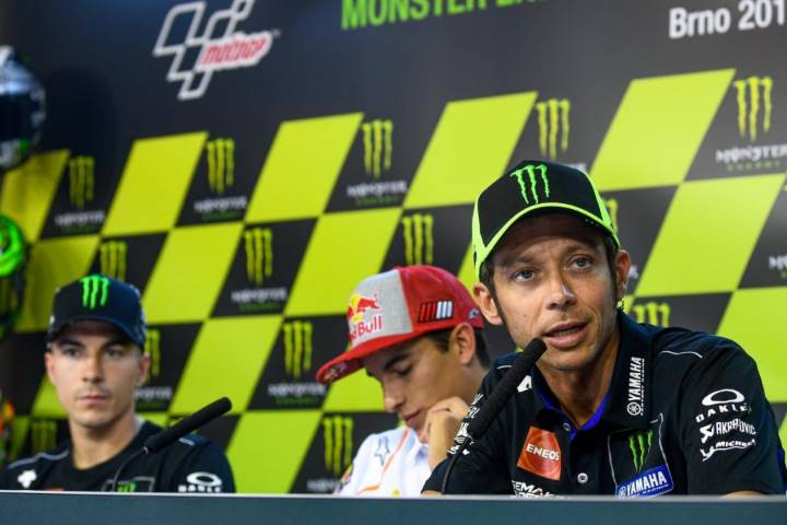 Rossi Marquez Viñales MotoGP