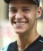 Fabio Quartararo sonriente tras los primeros entrenamientos libres del Gran Premio de Aragón de MotoGP
