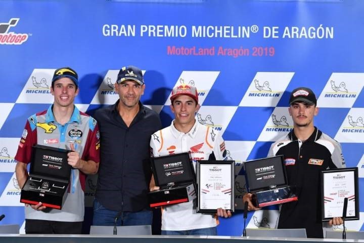 Marc Márquez Alex Márquez Aron Canet GPAragón