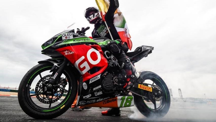 Manu González WorldSBK WorldSSP30 Supersport 300 Magny-Cours Francia